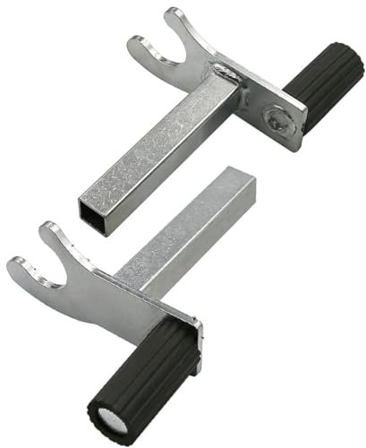 SEFIS Motorradständer-Adapter SET D18, M20 und M20U Vorder- und Hinterrad Motorradheber Serviceständer Front und Heck motorrad montageständer hinten motorrad ständer set motorrad (2in1)