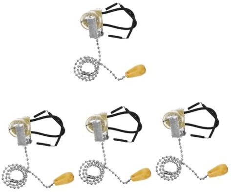 Mipcase 4 Pièces de fil léger de remplacement de lampe à chaîne pour lampe pièce d' pour à tirette le fer