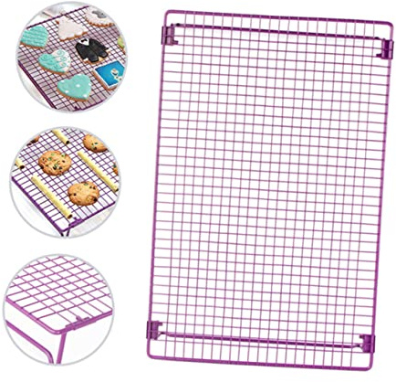 Toyvian Barbecue Portable Pliable Maille Support De Rangement pour Barbecue Usage Extérieur