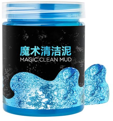 Ruwshuuk Gel Detergente Per Auto Per Polvere E Pulizia,Accessori Per Detailing Auto - Gel Multiuso 200g Non Abrasivo Per Manutenzione Interni Cruscotto Vetri Cura Pelle Gommi