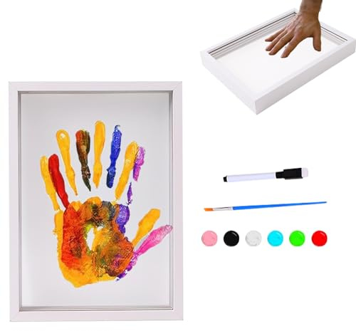 Klar handavtryckssats för familjen – 22,4 x 31 x 4 cm gör-det
