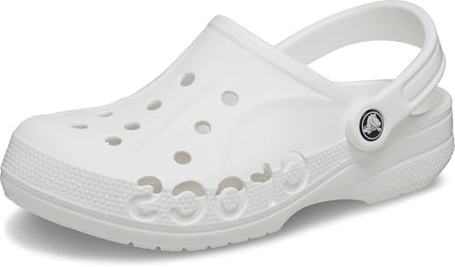Crocs unisex-adult Baya Clog Clog, White, 39/40 EU