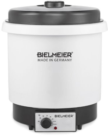 BIELMEIER Einkochautomat Kunststoff BPA frei einmachen einwecken 2000 W 29 Liter Einkochtopf BHG 650.0 Made in Germany