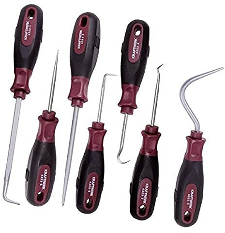 KRAFTWERK 4322 - Juego 7 ganzuas y picos, ergokraft