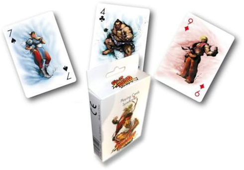 Street Fighter - Spielkarten Pokerkarten 54 Karten - Capcom