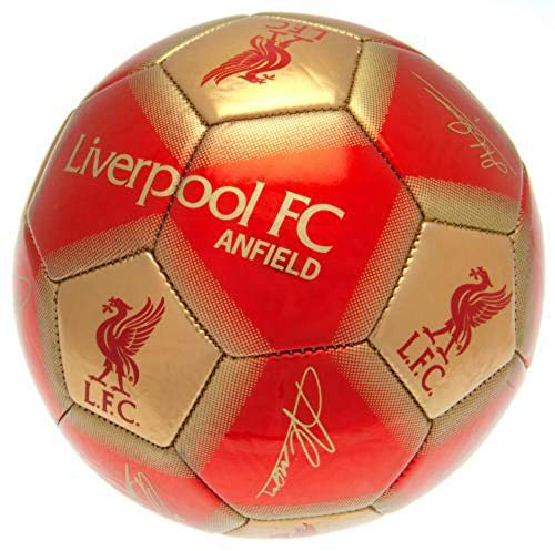 Hy-Pro Liverpool FC Ballon de Foot avec signatures des Joueurs Taille 5 2019/2020