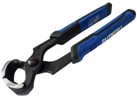 Faithfull FAIPLP7N Soft Grip Carpenter's Pincers 180mm (7in), Blue