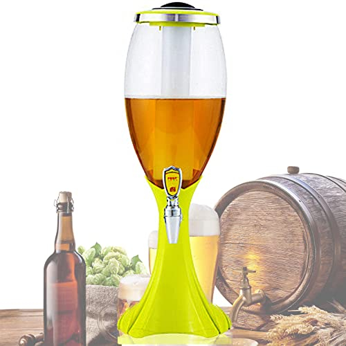 Girafe Biere, Tireuse à Bière Machine de Distributeur de Boissons 3L Parfaite pour les Fêtes et Gameday Accessoires de Bar à Domicile