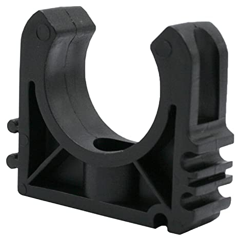 PVC-Rohrschellen Set I 32 mm I Kunststoff I 10 Stück I Pool-Zubehör I Rohrclip I Rohrklemme I für PVC-Rohr mit Ø 32 mm geeignet I bm158