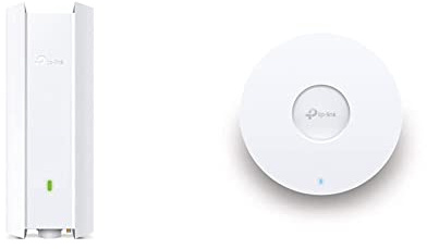 TP-Link EAP610-Outdoor AX1800 Gigabit Dualband WiFi 6 WLAN Access Point weiß & EAP653 AX3000 Gigabit Dualband WiFi 6 WLAN Access Point (Omada SDN, zentrales Management) weiß