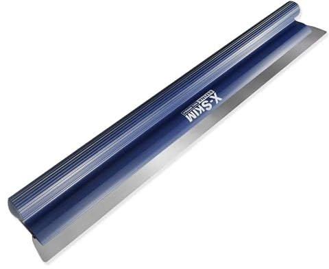 REFINA X-Skim Skimming Blade - 36” (900mm) Plastering Spatula with Interchangeable Blade - Stainless Steel Blade Roll Grip Skimming Spatula - Rendering, Flooring, Drywalling & Plastering Tools