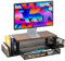 HSJYFSH Support de moniteur à 2 niveaux et organiseur de bureau d'ordinateur avec tiroir et organisateur de courrier, accessoires de bureau et organiseurs d'espace de travail pour iMac, ordinateur