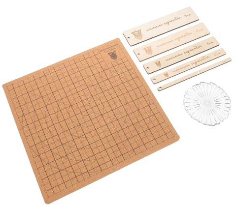 DIYEAH Korkbrett Für Makramee-projekte Holzbrett Zum Knüpfen Von Halsketten Und Armbändern Leicht Und Geräumig Für Strickarbeiten Und Handwerk