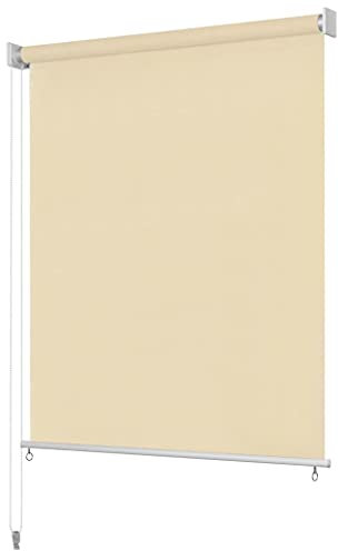 verdunkelungsrollo,elektrisches Rollo,Jalousie Holz,Duschrollo 80x240 cm Stoffbreite 76 cmConvient au Balcon, à la Chambre à Coucher, au Bureau