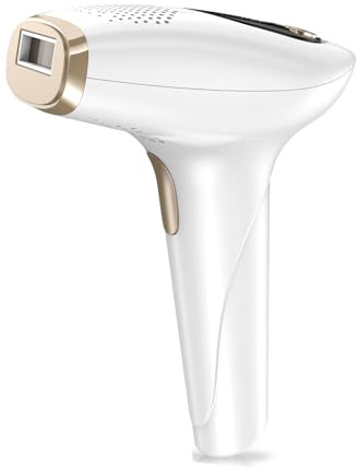 NIKYJM IPL Depiladora Laser con Refrigeración, Innovadora Función 3 en 1 HR/RA/SC, 9 Nivel de Energía, 999,999 Flashes Depiladora Luz Pulsada para Hombre, Mujer, Piernas, Axilas, Cuerpo (Blanco5)