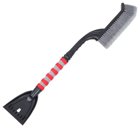 SUPVOX Pala Quitanieves y Cepillo Desmontable para Coche Herramienta Ligera y Estable para Eliminar Nieve Hielo Sin Rayar Parabrisas y Ventanas