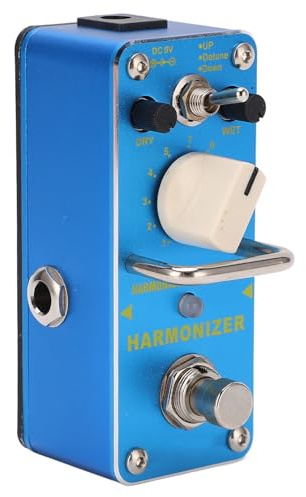 Stylebest Pitch Shifter-effektpedal, Hållbar Metalldesign med 3 Lägen för Elgitarrspelare, blå, 1 Enhet