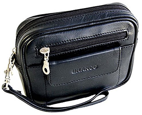 Leder Herren Handgelenktasche kleine Herrentasche Gürteltasche Festivaltasche
