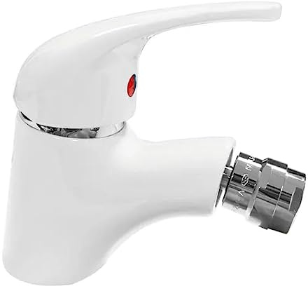 RUBINETTERIA PAFFONI Miscelatore Monocomando Bidet Bianco Serie Nettuno Art.nt135ccb