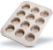 Ultra Cuisine 12-Cup Muffin Pan - Cupcake Tins 12 - Nonstick For Easy Release - Durable And Warp-Resistant - Superior Baking Performance - Muffin Pan No Rust - Aesthetic Baking Experience - Muffin Tin
