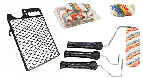 Set professionale di rulli per pittura, con griglia, 26 TLG