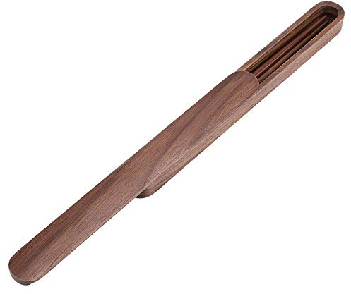 Essstäbchen Etui,Essstäbchen Container Essstäbchen Tragetasche Tragbares Utensil Reise Camping Besteck Essstäbchen Holz Essstäbchen Aufbewahrung Holzstäbchen Essstäbchen Ein Paar Essstäbchen Box