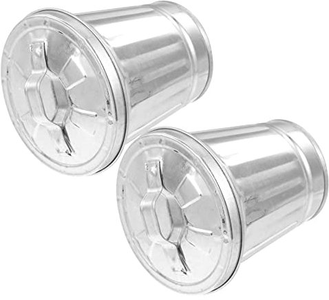 Hohopeti 2stücke Mülleimer Verzinkt Aus Metall Für Schreibtisch Mini-desktop-mülleimer Mit Deckel Kompakt Und Geruchsneutral Für Küche Oder Bürotisch