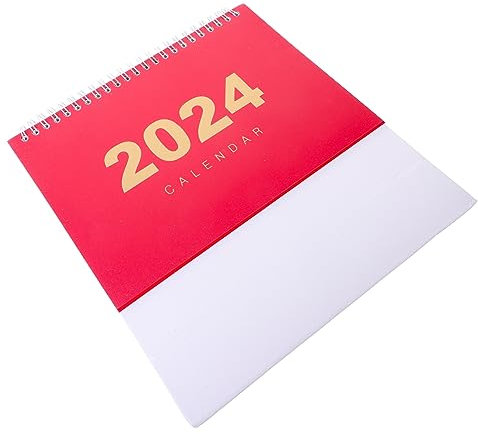 Gogogmee 2024 Jahr Des Drachen-tischkalenders Süßer Tischkalender Blätterkalender 2024 Planerkalender 2024 Abreißen Desktop- Monatlicher Tischkalender Wochenkalender Papier