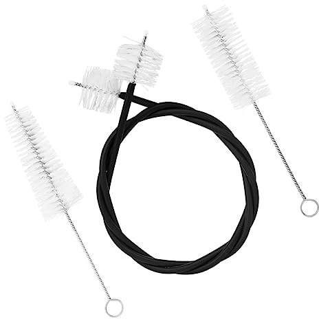 TOYANDONA Small Cleaning Kit 3pcs Set Rope Brush Valve Brush for Trumpet Maintenance
