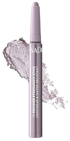 IsaDora Shimmer Eyeshadow Stick - Lila Lidschatten Stift (42 Lavender Vibe) | Aufbaubar und verblendbar, Tierversuchsfrei, Wasserresistent, Parfümfrei, Langanhaltend und Wischfest, Vegan Augen Make-Up