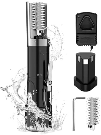 cimsfcor Fischschuppen-Entferner, kabellos, elektrisch, IPX7, wasserdicht, professionelles Fischentkalker-Werkzeug für alle Arten von Fischen