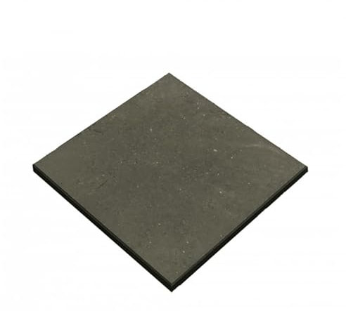 Losa terraza de hormigón compuesto reciclado, 50 x 50 x 3 cm, 7 kg, fácil de colocar, gris antracita