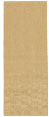 RugVista Clio In & Outdoor-Teppich, Rechteckig, 80 x 200 cm, Hell Gelb