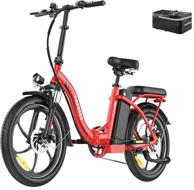 Fafrees F20+ 20 Zoll Faltrad E-Bike Fatbike (2026) - 36V 20AH Akku, 250W Motor, 140kg Traglast, 25km/h, E-MTB 20° - Unisex Elektrofahrrad für Damen & Herren