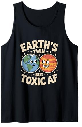 Solar System Earth's Twin Earth Comparison Tank Top