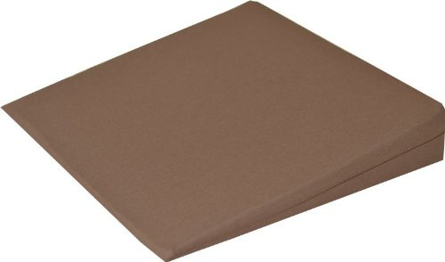 Keilkissen Kissen Sitzkissen Sitzkeilkissen Sitzkissen Sitzkeil mit 100% Baumwollbezug! (braun)