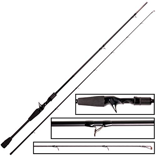 Zeck All Black Cast 201cm 28g Spinnrute