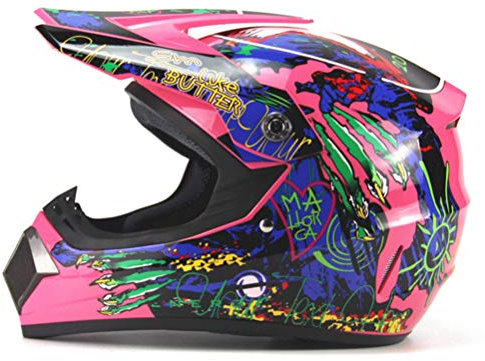 Motocicleta Motocross Off Road Cascos ATV Dirt Bike Downhill MTB DH Racing Casco Cross Helmet Cascos de Motocross para Mujer Dot