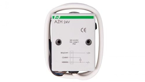Dämmerungsautomat 24V 2-1000lx Gehäuse IP65 AZH-24V f&f 5908312592303, Weiß