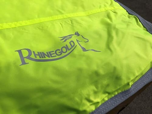 Rhinegold Teppich für Reiter, Gelb