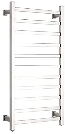 Arredamento per la casa Scaldasalviette, Termostato per riscaldamento elettrico Porta asciugamani, 130 W, Interruttore impermeabile a un pulsante, Stendibiancheria da bagno, Porta asciugamani manuale