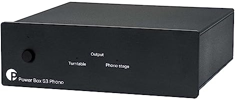 Pro-Ject Power Box S3 Phono Power Filter for Turntable and PreAmp (Black)