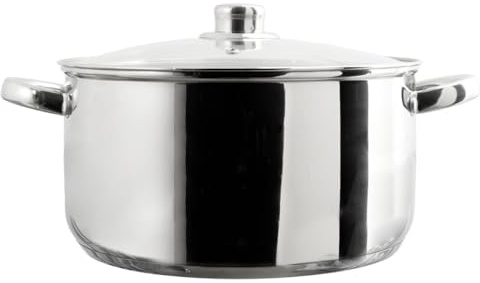 Faitout en Inox Induction 7L Argent