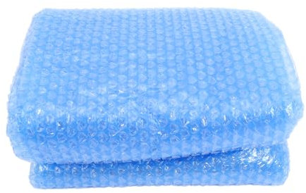 FUNOMOCYA Cubierta Piscina Hinchable Rectangular Funda para Piscina Desmontable Pequeña Cubierta Burbuja Aislamiento PE Fácil Instalación y Almacenamiento