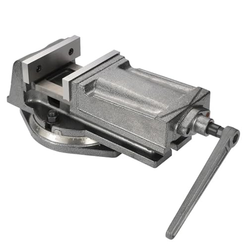 FUYUMIC 3 Inch QH80 Precision Milling Machine Vise 80MM Machine Vice with Swivel Base For Milling Machine