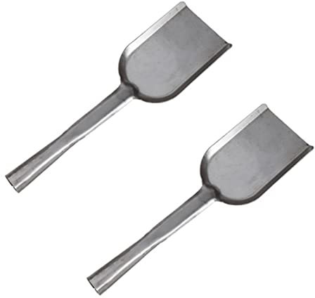 Yardenfun 2stücke Kohle-asche-schaufel Aus Hochwertigem Material Robust Und Langlebig Küchenschaufel Für Herdreinigung Praktisch Und Effizient Farmspaten Für Vielseitige Anwendung Einfach Zu