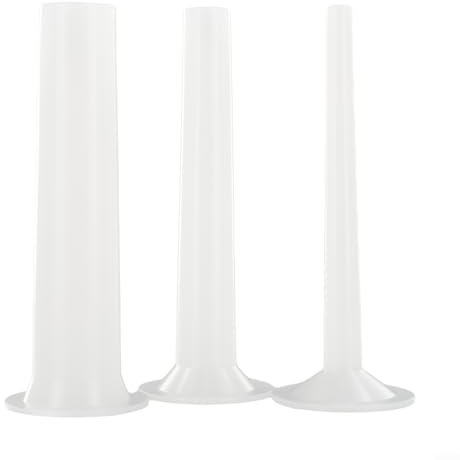 Sausage Stuffer Accessories 3 Tube Sizes Compatible with Most Meat Grinding Machines