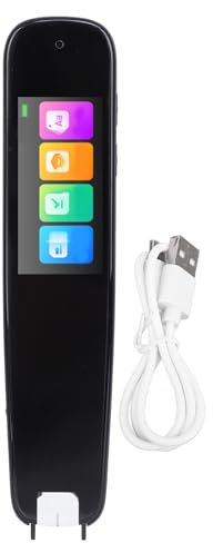 Scan Reader Pen Language Traductor Kids Traduction numérique Scanner 1.97in Tacre Complet Machine d'apprentisge WiFi Aspect métallique Haut définition Grand écran Portable pour Le
