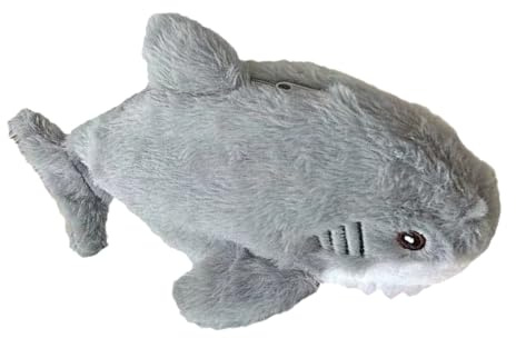 Genérico Trousse à Crayons en Peluche | Trousse Requin pour Enfant – Organisateur de Bureau pour Salle de Classe pour Outils Scolaires tels Que Porte-clés, règles, stylos, Crayons et marqueurs