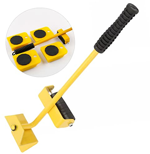 Haofy Outils de Déplacement de Meubles, Ensemble D'outils de Levage de Meubles Durables pour Objets Lourds, Petite Taille pour Réfrigérateurs et Machines à Laver